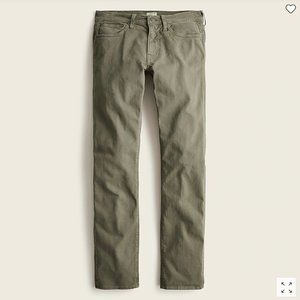 J. Crew Slim-Fit Garment-Dyed Five Pocket Pant NWT